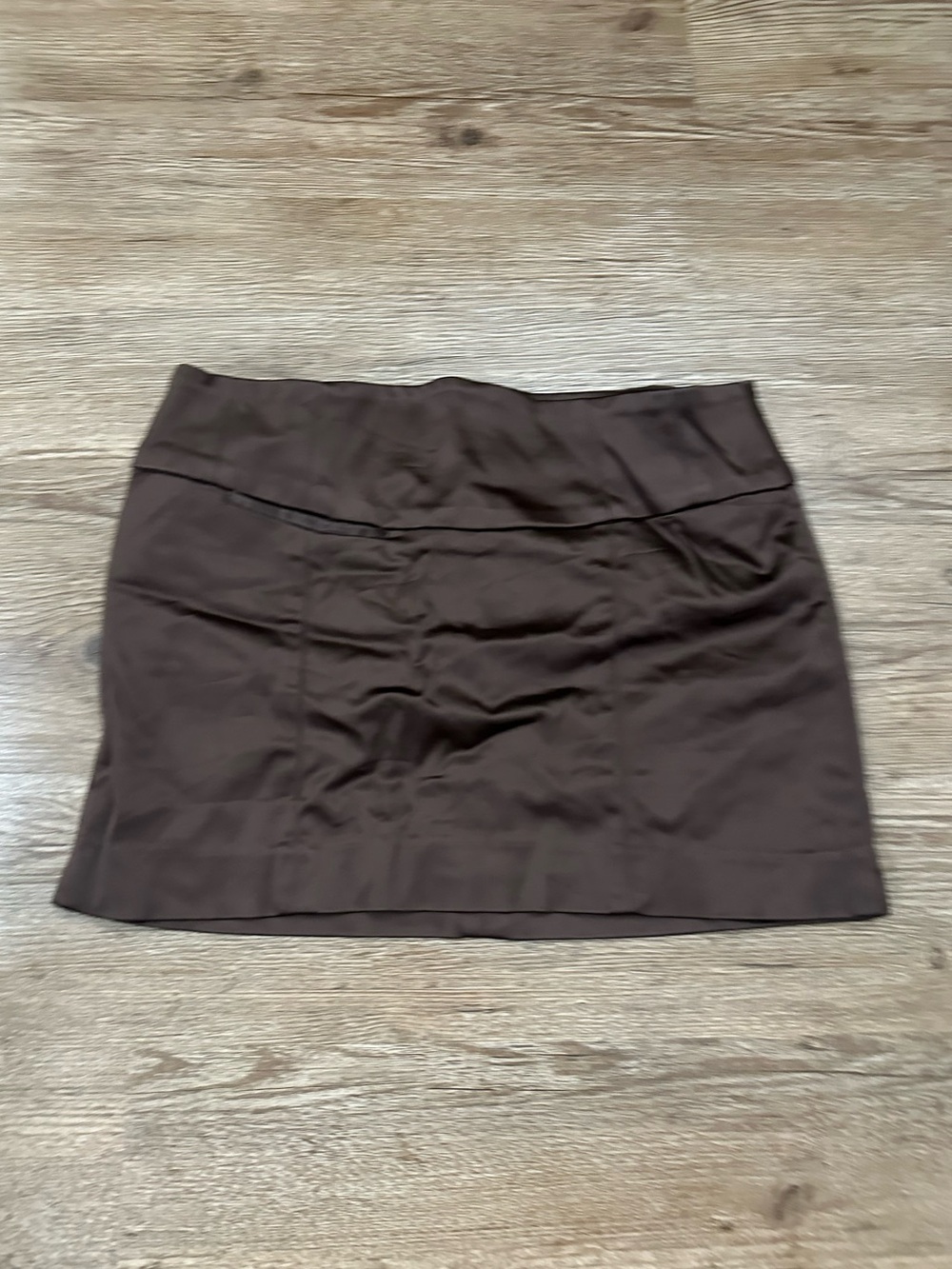 bebe Dark Brown Mini Skirt